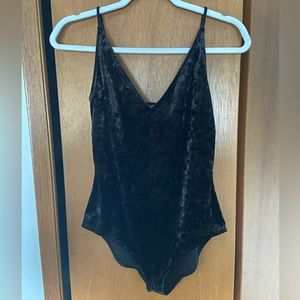 Black Velvet H&M Bodysuit
